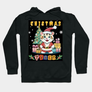 Santa Claws: A Tiger's Christmas Wish Hoodie